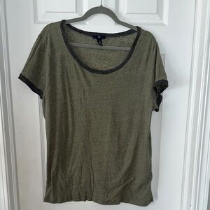 GAP Green Short Sleeve Relaxed T-Shirt